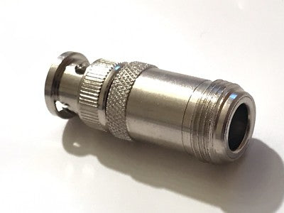 AMPHENOL PREMIUM QUALITY N TYPE FEMALE TO BNC MALE RF ADAPTER UG349A/U ad1s39