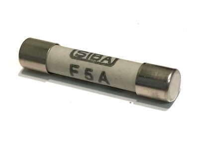 SIBA F5A 5A FAST BLOW BEST MILITARY QUALITY CERAMIC FUSE 1.25" 32mm ad1a22