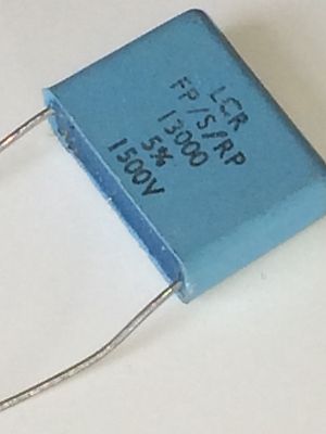 13000pF 13nF 1.5kV LCR METALLIZED POLYPROPYLENE FILM MPC CAPACITOR ad1s6