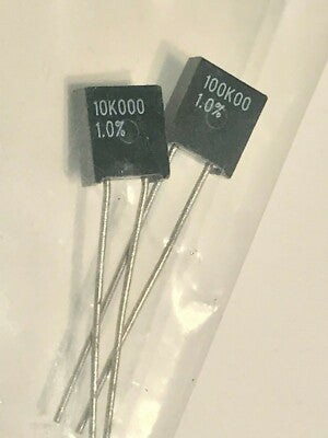 MATCHED SET 10K000 100K00 1% VISHAY VSR VOLT DIVIDER METAL FOIL RESISTOR fcb14.4