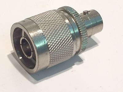 HP AGILENT 1250-1476 N MALE TO BNC FEMALE ADAPTER PREMIUM QUALITY fd2j63