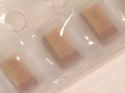 10UF 10V SURFACE MOUNT TANTALUM CAPACITORS CASE SIZE A (X10) bda19