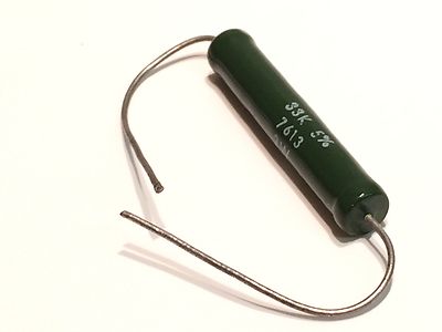 33K Ohm 9W ERG VINTAGE ERG WIRE WOUND RESISTOR fd6g12
