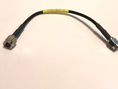 SMA MALE TO SMA PLUG ON 13CM OF THIN RG174 COAX BY MARCONI TOP QUALITY ae1y26