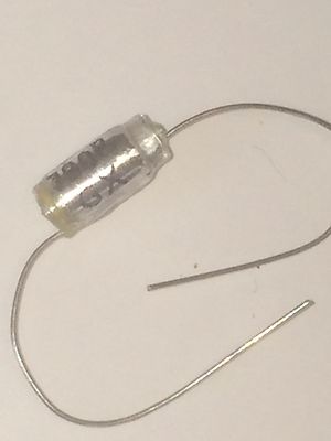 780pF 160V 2% LCR AXIAL POLYSTYRENE CAPACITOR fbb28.36