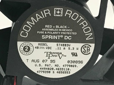 COMAIR ROTRON 030896 ST48B3V BEST QUALITY 80MM 48V DC AXIAL FAN fbc2a