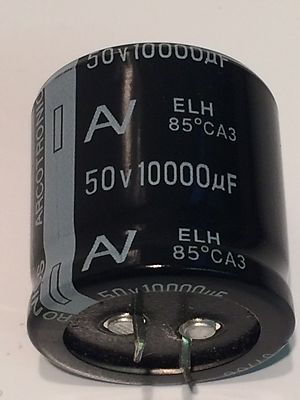 10000UF 50V ARCOTRONICS ELH POWER ELECTROLYTIC CAPACITOR fba20e