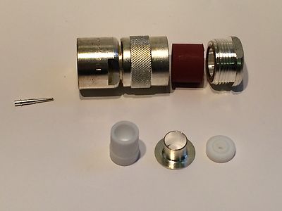 C TYPE PLUG 50 OHM MALE COAXIAL RF CONNECTOR TRANSRADIO GREENPAR blb71