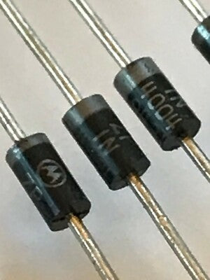 1N4004 GENUINE MOTOROLA SILICON DIODE 1A 400V IN4004 UK STOCK (x10) fd5e39