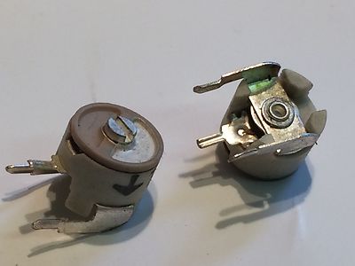 T9-350 10MM BEST QUALITY CERAMIC TRIMMER CAPACITOR 4 - 40pF 250Vdc (x1) bda15