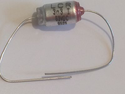 3300pF 3.3nF 63V 2% LCR AXIAL POLYSTYRENE CAPACITOR ad2r24