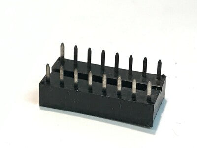 BRITISH MADE WINSLOW 16 WAY DIL IC CHIP SOCKETS BEST QUALITY (x5) bsa6d