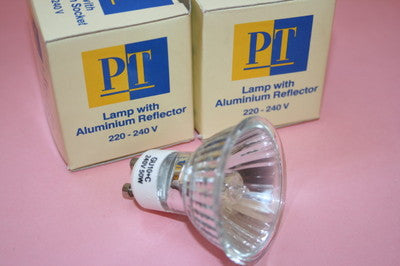 GU10 50W 240V BEST QUALITY LONG LIFE COMMERCIAL GRADE HALOGEN LAMP BULBS 1 - 200