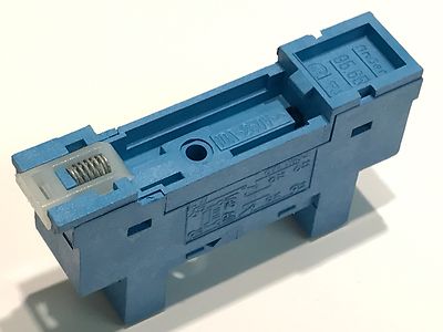 FINDER 95.65 DIN RAIL MOUNT RELAY BASE SOCKET FOR TYPE 40 RELAYS fd6k4