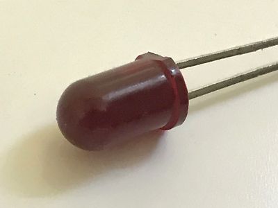 DEEP RUBY RED 1970'S VINTAGE HEWLETT PACKARD 5MM LED (x3) fd1f10
