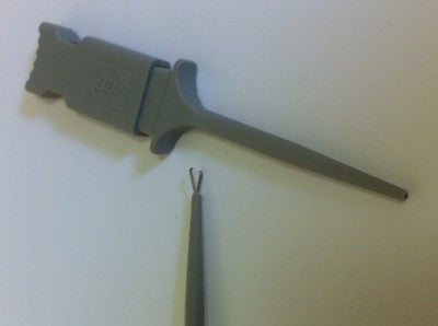 HP BEST QUALITY MINIATURE GRABBER TEST CLIPS SMALL FOR CHIP LEGS ETC (x1) fd2k4