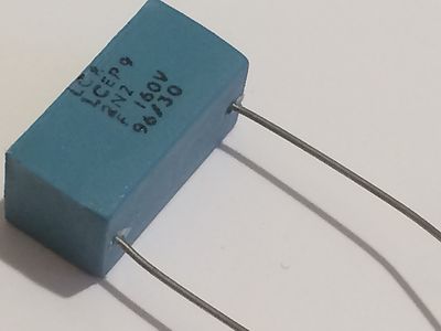 2.2nF 160V 1% LCR EXTENDED FOIL BOX POLYSTYRENE EP9 CAPACITOR ad2r18