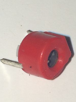 5MM CERAMIC TRIMMER CAPACITORS RED 4 - 20pF blb155