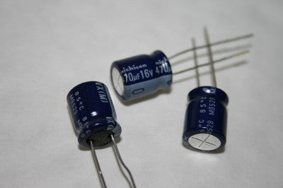 470UF 16V RADIAL ELECTROLYTIC CAPACITOR (x6) fbc4c3