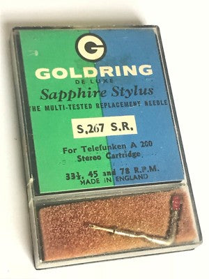 NEW VINTAGE GOLDRING REPLACEMENT STYLUS FOR TELEFUNKEN T200 fbb30a34