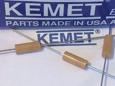 KEMET MILITARY SPEC MULTI LAYER CERAMIC AXIAL CAP 47pF 100V 10% (x1) fcb18.20