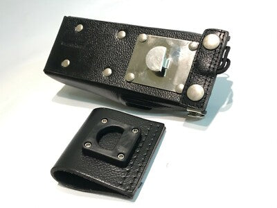 MOTOROLA RADIO CASE HEAVY DUTY LEATHER NTN5461B FITS MT1000 ETC ad1T11