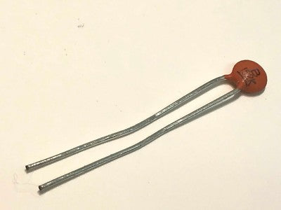 1500pF 100V NPO DISC CERAMIC CAPACITOR (x5) fd7d17