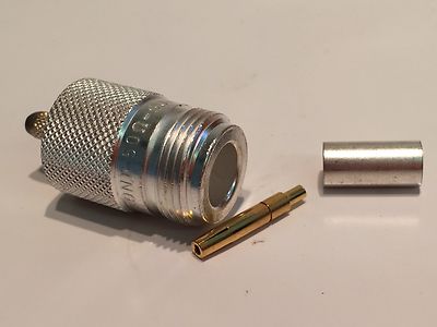 SUHNER 50 OHM N TYPE CRIMP FEMALE 50-3-8C/100 fd7e22