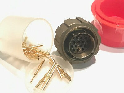AMPHENOL PCL PATT 608 SIZE 14 19 PIN CONNECTOR C2560-14.19-MCBO (x1) ad1*7