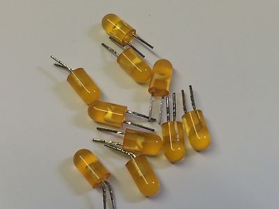STANDARD 5MM ORANGE LED HP GRADE 1 BEST QUALITY PACK OF 10 blb85