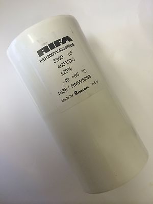 3300UF 450V KEMET / RIFA PEH200YV4330MB5 BEST QUALITY INDUSTRY CAPACITOR ad2K4
