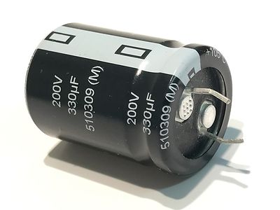 330UF 200V 105 TEMPERATURE MATSUSHITA HIGH RIPPLE CAPACITOR ad1K2