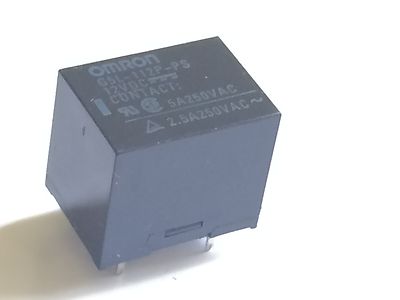 12V RELAY OMRON G5L-112P-PS 5A 250V CONTACTS fd1e1