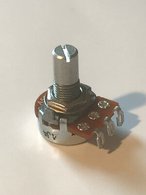 GOOD QUALITY ALPHA MINI 17MM 500K LOG SOLDER LUG POTENTIOMETER A500K ad1J64