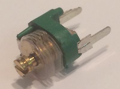 PHILIPS MINIATURE FILM TRIMMER CAPACITOR 2 - 22pF (X2) blb152