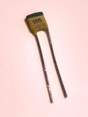 10000pF 10nF 63V PHILIPS MINI CERAMIC PLATE CAPACITOR MILITARY SPEC (x4) fd7b10