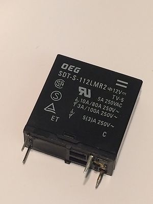 12V RELAY 5A 250V CONTACTS SDT-S-112LMR2 fba19a