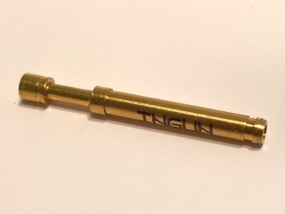 INGUN GKS-113 HOLLOW 3MM CONICAL FACE SPRUNG TEST PIN GOLD PROBE (x2) fd5g49
