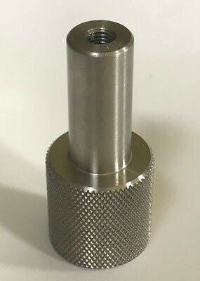 HIGH QUALITY MILITARY STAINLESS STEEL KNURLED KNOB ARCHITECTURAL ? (x1) fd7d100