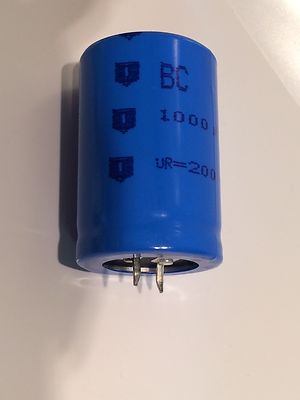1000UF 200V RADIAL ELECTROLYTIC CAPACITOR 105 TEMPERATURE RATING bsa7bb