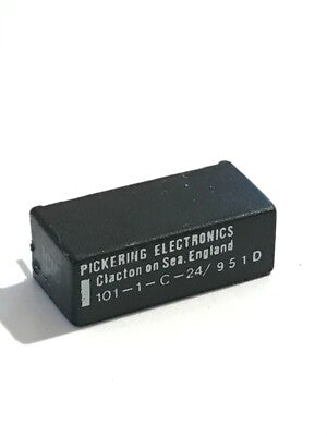 101-1-C-24/951D PICKERING SIL 24V 6000 OHM SPDT REED RELAY fba39.4
