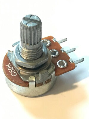 GOOD QUALITY ALPHA MINI 17MM C50K ANTI LOG PCB PINS POTENTIOMETER C50K fd5e64