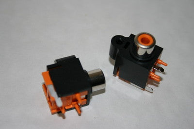 PHONO FEMALE PROFESSIONAL QUALITY RCA PANEL / BOARD MOUNT SOCKET (x1) fd1d11
