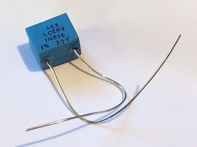 1.516nF 30V 1% LCR EXTENDED FOIL BOX POLYSTYRENE EP9 CAPACITOR ad1S9