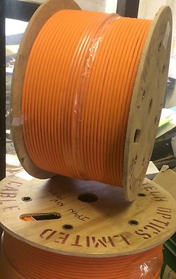 TECH OPTICS LSZH25T-02R-50H MULTIMODE 2 CORE BEST QUALITY FIBER CABLE 250M REEL