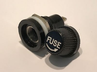 CLASSIC VINTAGE 20MM PANEL FUSE HOLDER fd5c16