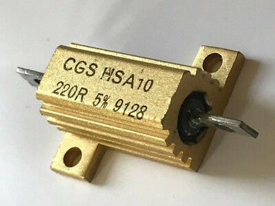 HSA10 220R 10 WATT 5% CGS METAL CLAD POWER RESISTOR fd5f93