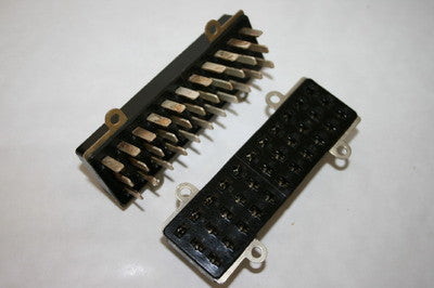 33 PIN MULTI WAY CONNECTORS PLESSEY JONES PLUG & SOCKET fd2g1