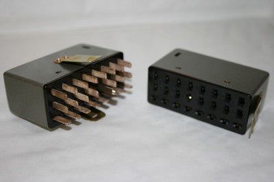 24 PIN MULTI WAY PLUG & SO CKET HEAVY DUTY JONES PLESSEY CONNECTORS fd2e3