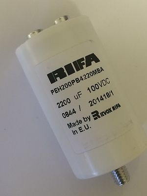 2200UF 100V KEMET / RIFA PEH200PB4220MBA BEST QUALITY INDUSTRY CAPACITOR ad2L28